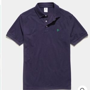 Flint Park,Mens Short Sleve Match Polo Shirt,Navy Blue, Large, NWT